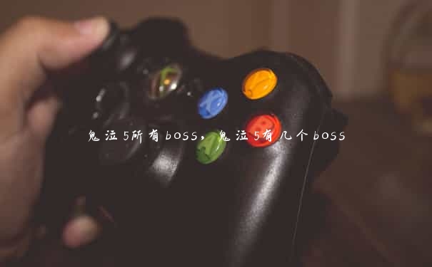 鬼泣5所有boss，鬼泣5有几个boss